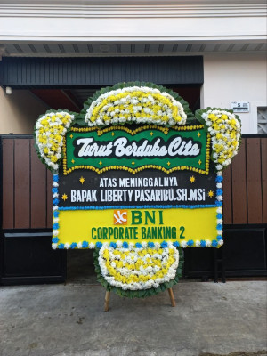Papan Bunga Duka di Cibuntu