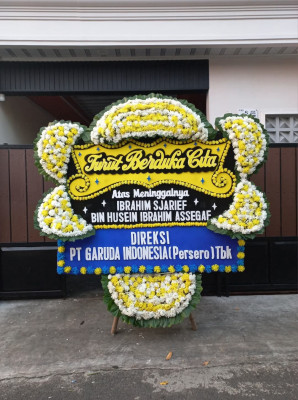 Papan Bunga Duka di Cibuntu