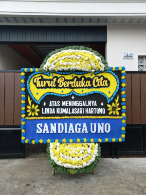 Papan Bunga Duka di Cibuntu