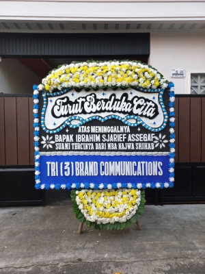 Papan Bunga Duka di Cibuntu
